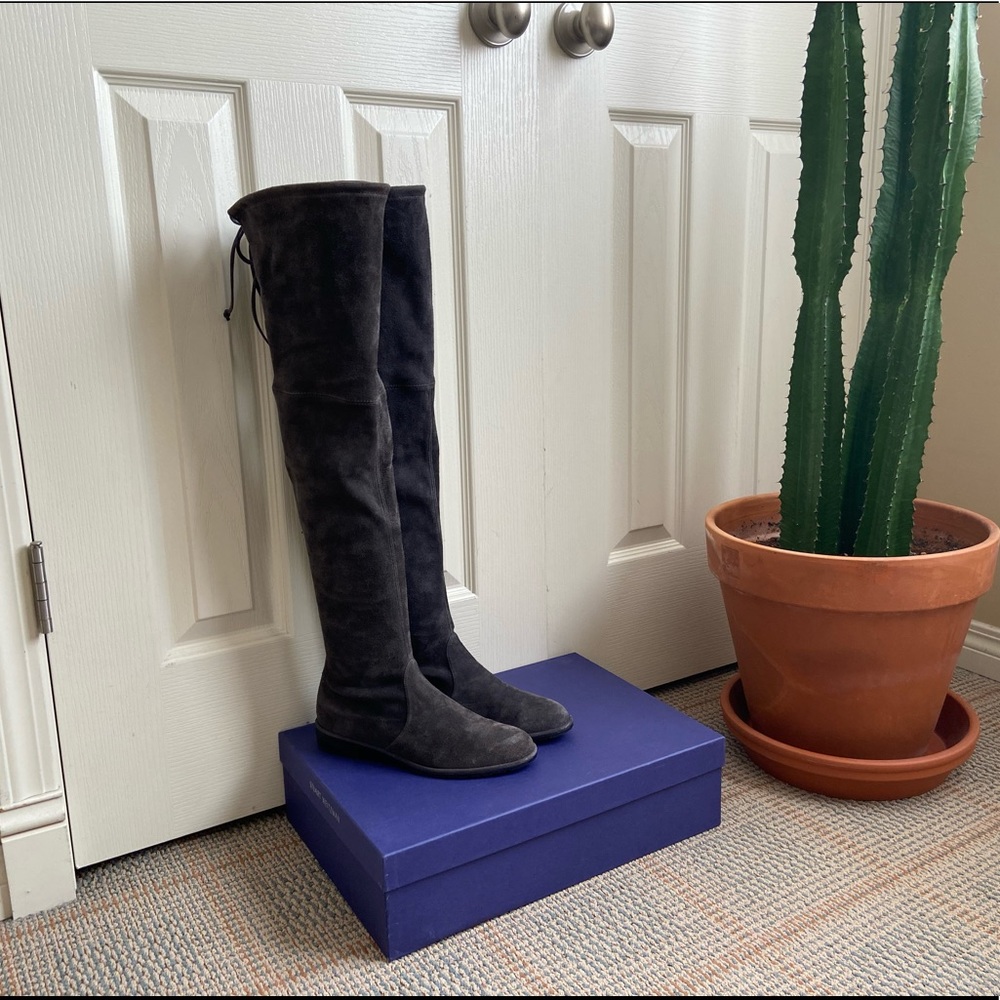 STUART WEITZMAN lowlander Grey Boots size 7